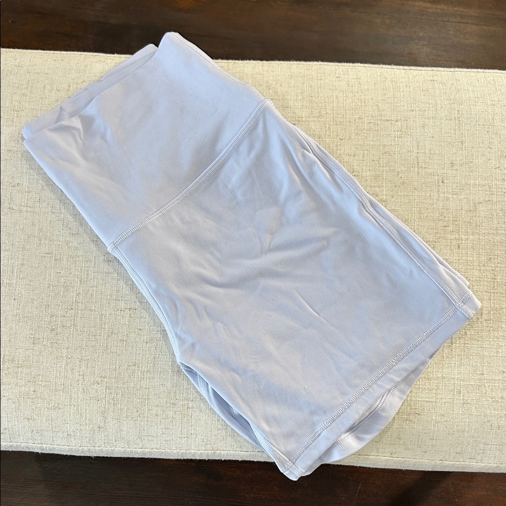 Lululemon Women's Light Lavender Shorts High Rise 6”